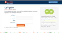Desktop Screenshot of cplog.com